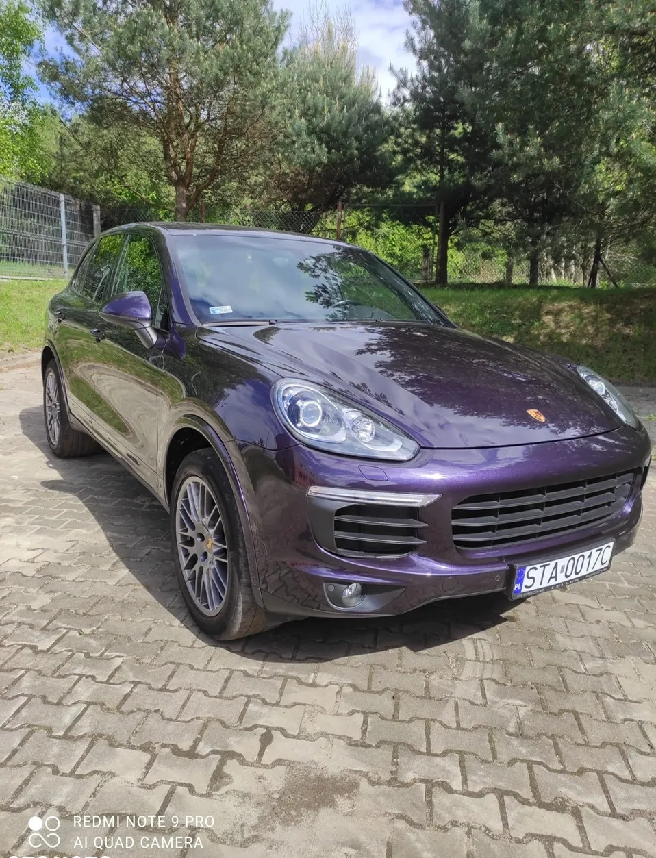 Porsche Cayenne cena 165000 przebieg: 88000, rok produkcji 2017 z Poznań małe 277